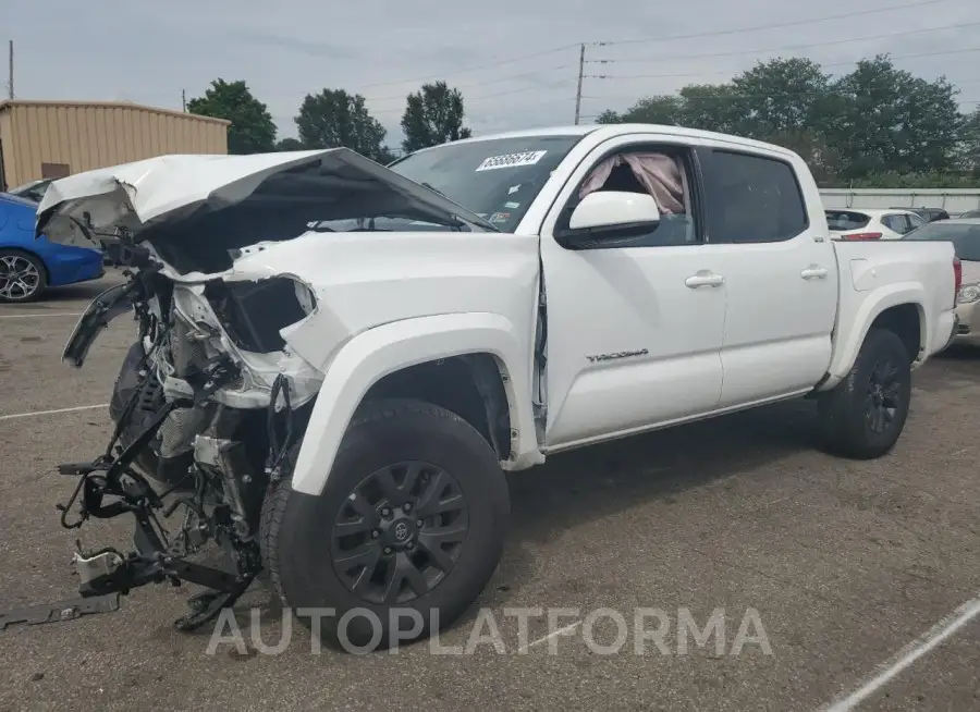 TOYOTA TACOMA DOU 2022 vin 3TMCZ5AN2NM499379 from auto auction Copart