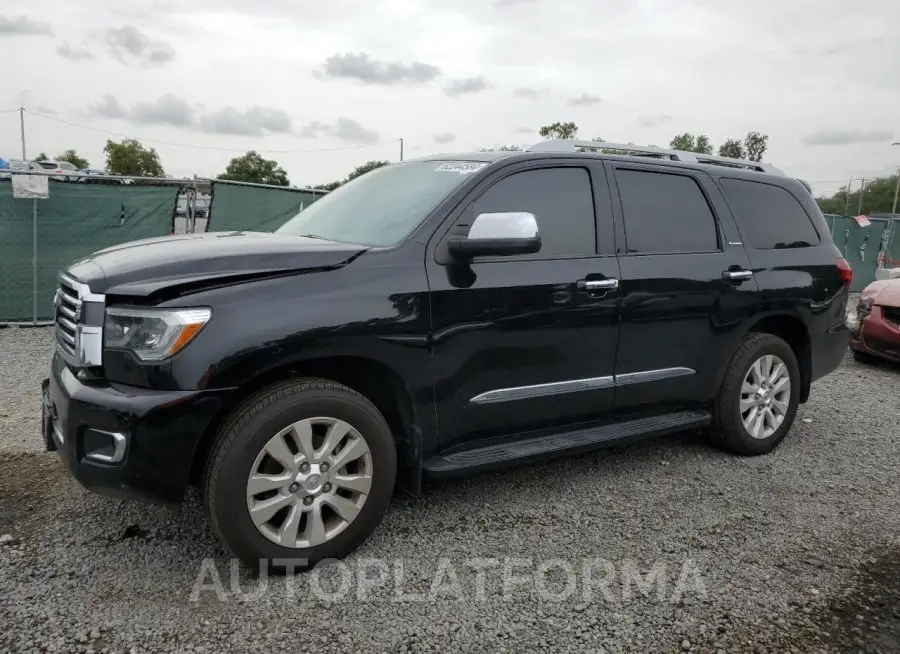 TOYOTA SEQUOIA PL 2022 vin 5TDGY5A1XNS076633 from auto auction Copart