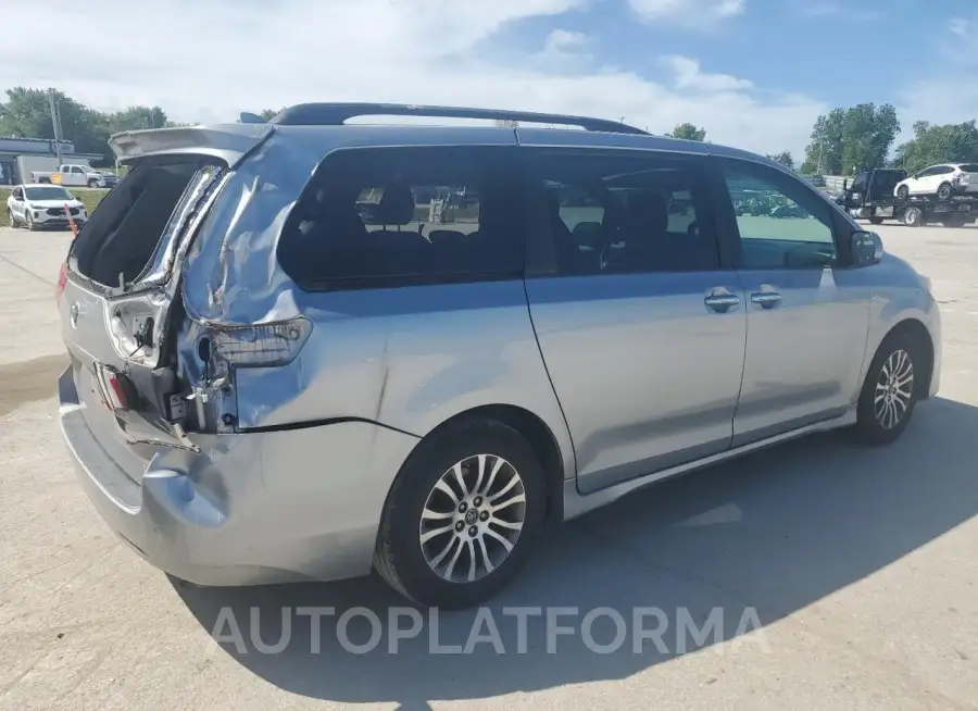 TOYOTA SIENNA XLE 2018 vin 5TDYZ3DC5JS915939 from auto auction Copart