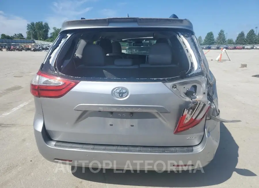 TOYOTA SIENNA XLE 2018 vin 5TDYZ3DC5JS915939 from auto auction Copart