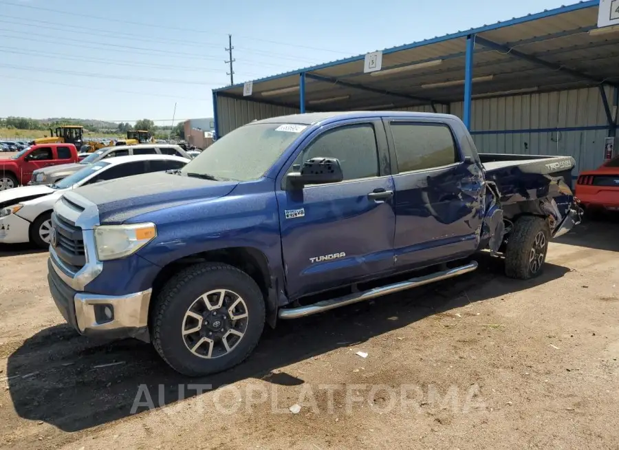 TOYOTA TUNDRA CRE 2015 vin 5TFDW5F17FX417807 from auto auction Copart