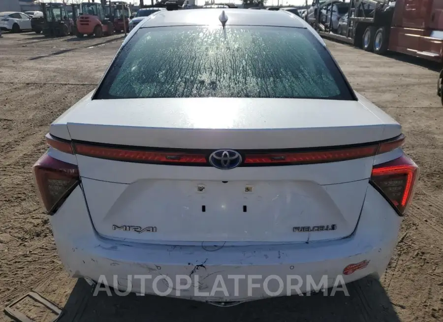 TOYOTA MIRAI 2017 vin JTDBVRBD5HA002380 from auto auction Copart