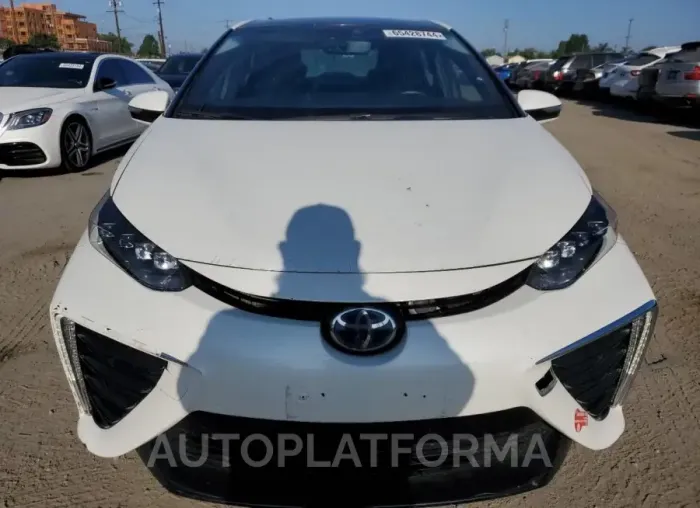 TOYOTA MIRAI 2017 vin JTDBVRBD5HA002380 from auto auction Copart