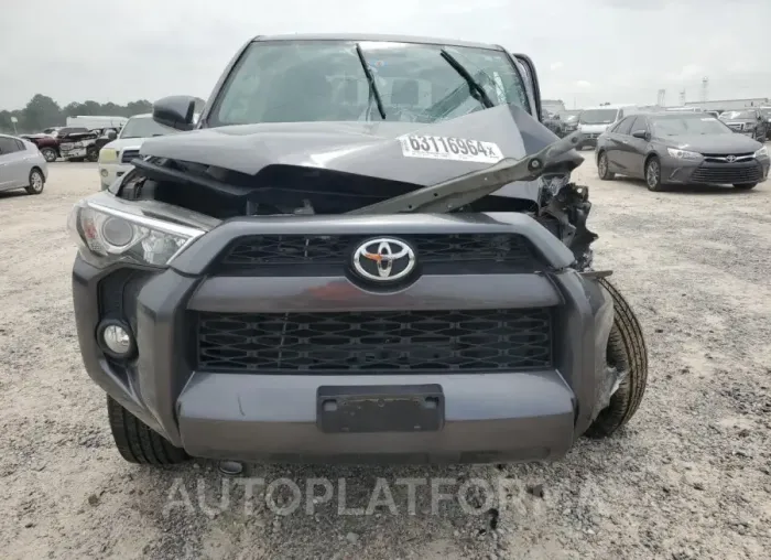 TOYOTA 4RUNNER SR 2017 vin JTEZU5JR1H5148402 from auto auction Copart