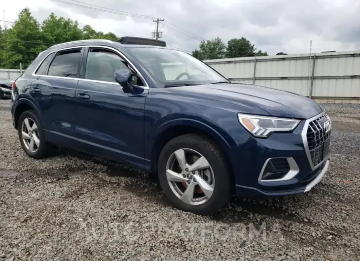 AUDI Q3 PREMIUM 2020 vin WA1BECF37L1109335 from auto auction Copart