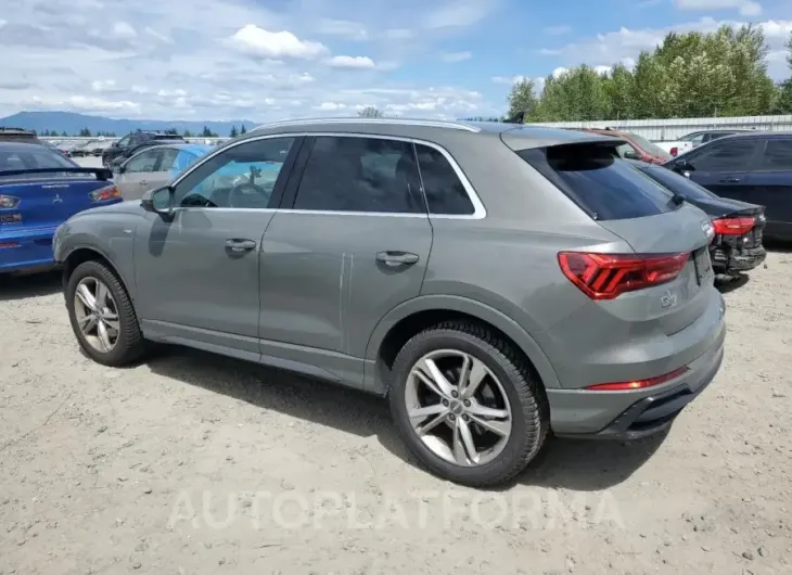 AUDI Q3 PRESTIG 2020 vin WA1FECF38L1123732 from auto auction Copart