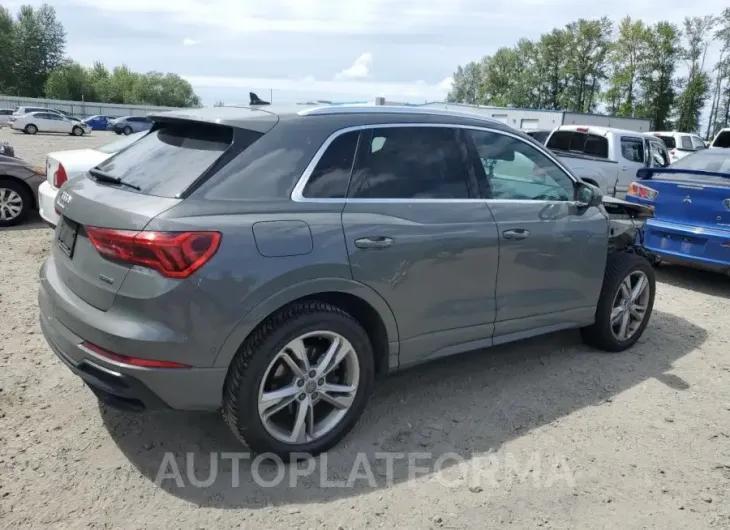 AUDI Q3 PRESTIG 2020 vin WA1FECF38L1123732 from auto auction Copart