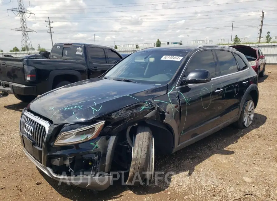 AUDI Q5 PREMIUM 2017 vin WA1L2AFP8HA075885 from auto auction Copart