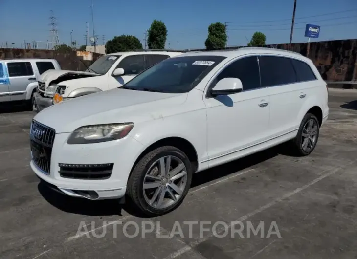 AUDI Q7 PREMIUM 2015 vin WA1LGAFE1FD008167 from auto auction Copart