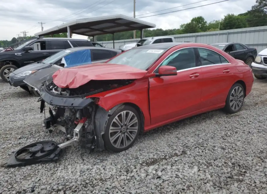 MERCEDES-BENZ CLA 250 4M 2019 vin WDDSJ4GBXKN728750 from auto auction Copart