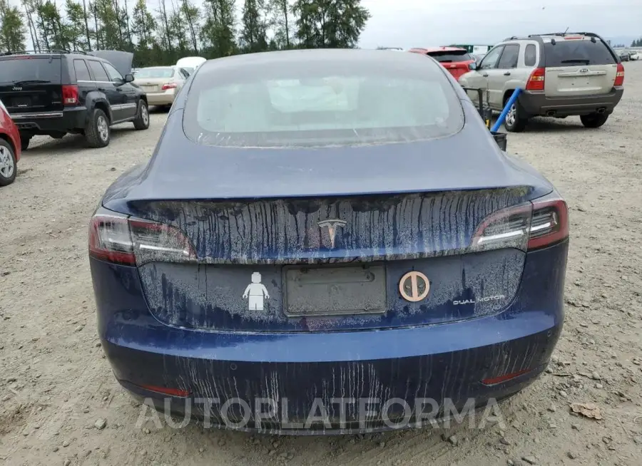 TESLA MODEL 3 2020 vin 5YJ3E1EB9LF622553 from auto auction Copart