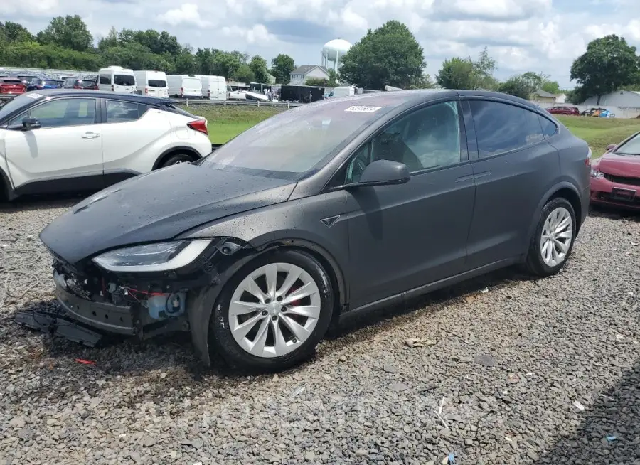 TESLA MODEL X 2016 vin 5YJXCBE20GF017971 from auto auction Copart