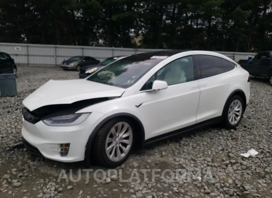 TESLA MODEL X 2017 vin 5YJXCBE23HF075848 from auto auction Copart