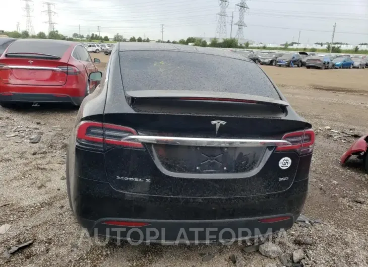 TESLA MODEL X 2017 vin 5YJXCBE28HF050086 from auto auction Copart