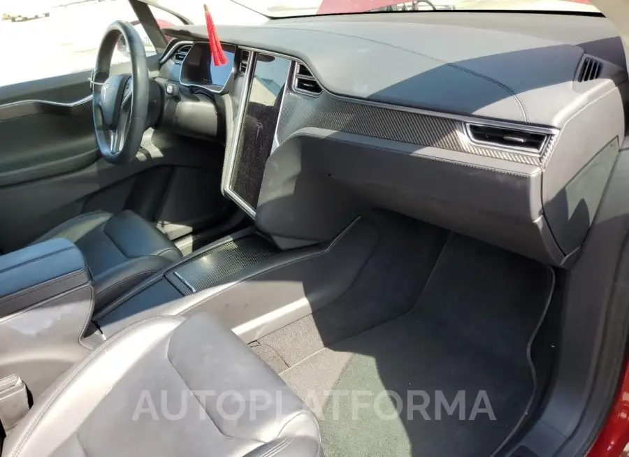 TESLA MODEL X 2018 vin 5YJXCBE2XJF089042 from auto auction Copart