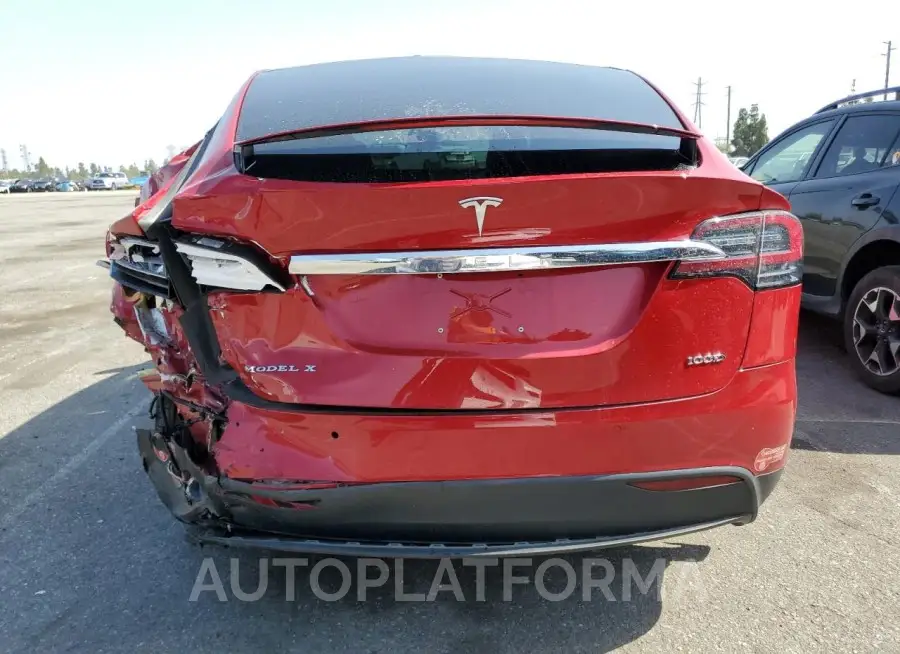 TESLA MODEL X 2018 vin 5YJXCBE2XJF089042 from auto auction Copart