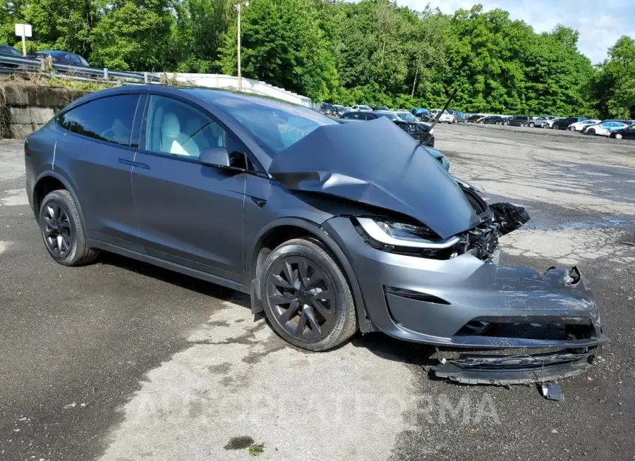 TESLA MODEL X 2023 vin 7SAXCAE54PF384394 from auto auction Copart