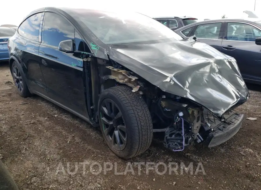 TESLA MODEL X 2023 vin 7SAXCBE63PF375068 from auto auction Copart