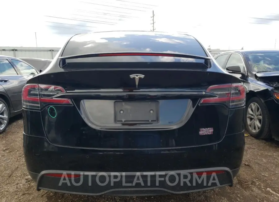 TESLA MODEL X 2023 vin 7SAXCBE63PF375068 from auto auction Copart