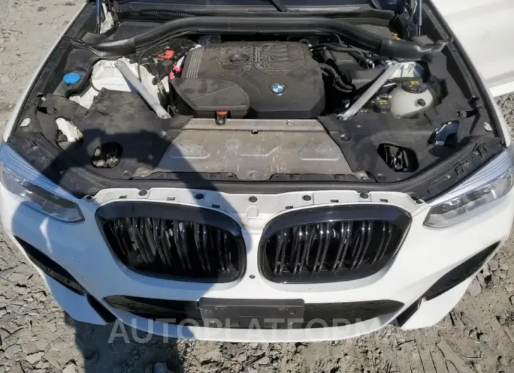 BMW X4 2021 vin 5UX2V1C0XM9F18468 from auto auction Copart