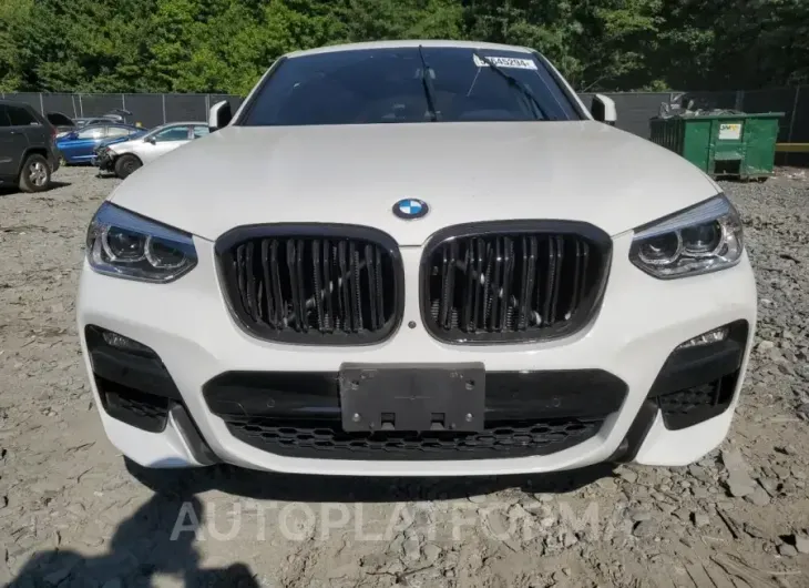 BMW X4 2021 vin 5UX2V1C0XM9F18468 from auto auction Copart