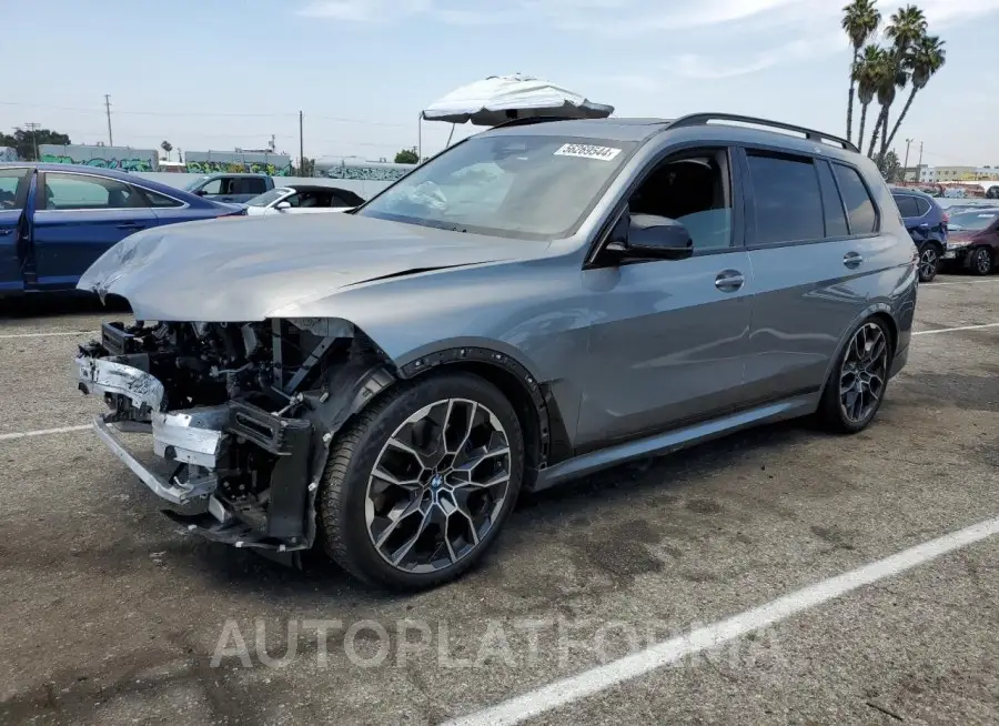 BMW X7 M60I 2023 vin 5UX33EM07P9P13963 from auto auction Copart