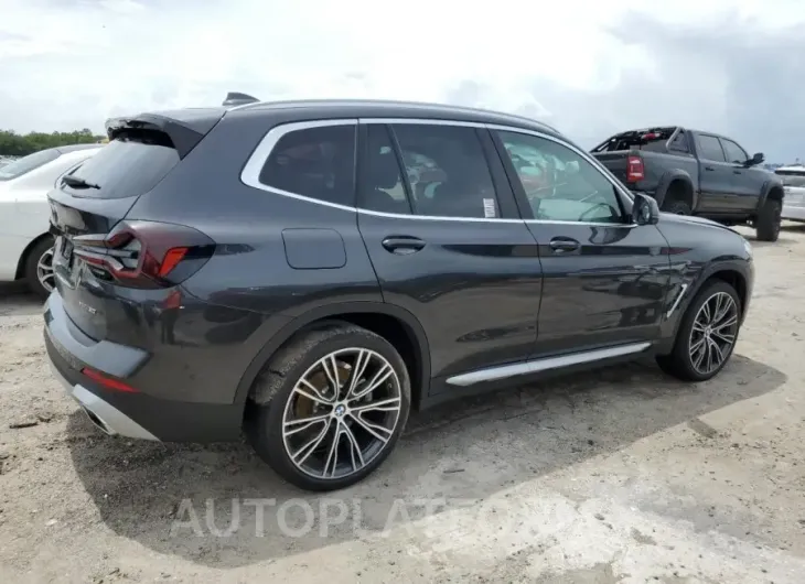 BMW X3 XDRIVE3 2024 vin 5UX53DP03R9U36097 from auto auction Copart