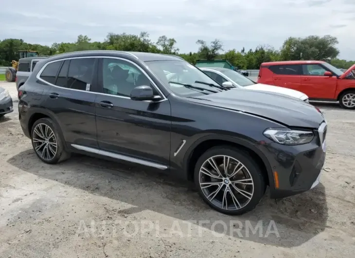 BMW X3 XDRIVE3 2024 vin 5UX53DP03R9U36097 from auto auction Copart