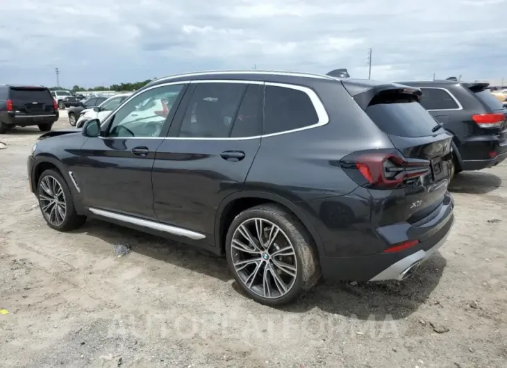 BMW X3 XDRIVE3 2024 vin 5UX53DP03R9U36097 from auto auction Copart