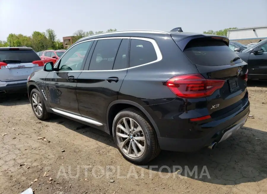 BMW X3 XDRIVE3 2019 vin 5UXTR9C50KLR04848 from auto auction Copart