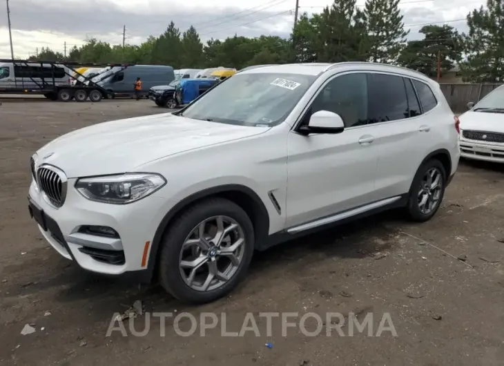 BMW X3 XDRIVE3 2020 vin 5UXTY5C07L9B95272 from auto auction Copart