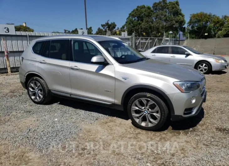 BMW X3 SDRIVE2 2017 vin 5UXWZ7C31H0X42013 from auto auction Copart