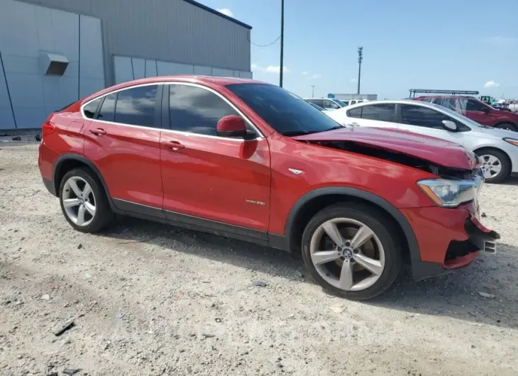 BMW X4 XDRIVE2 2016 vin 5UXXW3C56G0R23095 from auto auction Copart