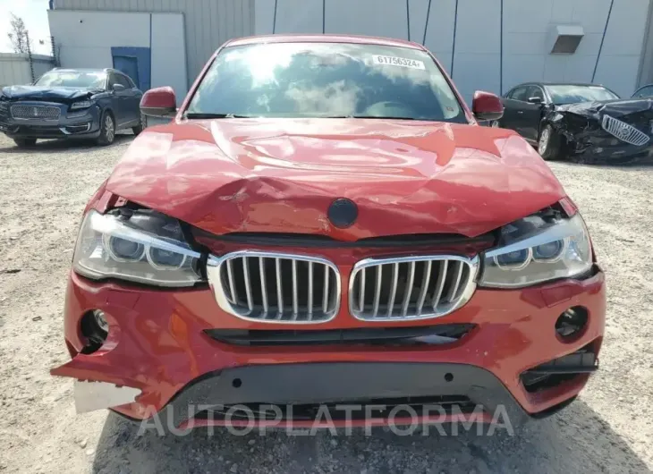 BMW X4 XDRIVE2 2016 vin 5UXXW3C56G0R23095 from auto auction Copart