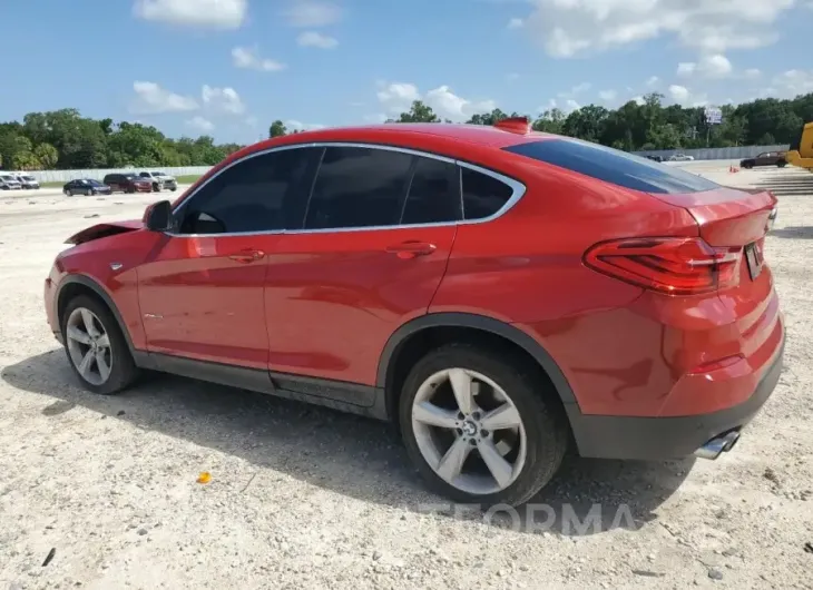 BMW X4 XDRIVE2 2016 vin 5UXXW3C56G0R23095 from auto auction Copart