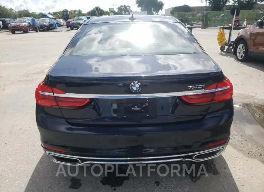 BMW 750 I 2018 vin WBA7F0C52JGM24063 from auto auction Copart