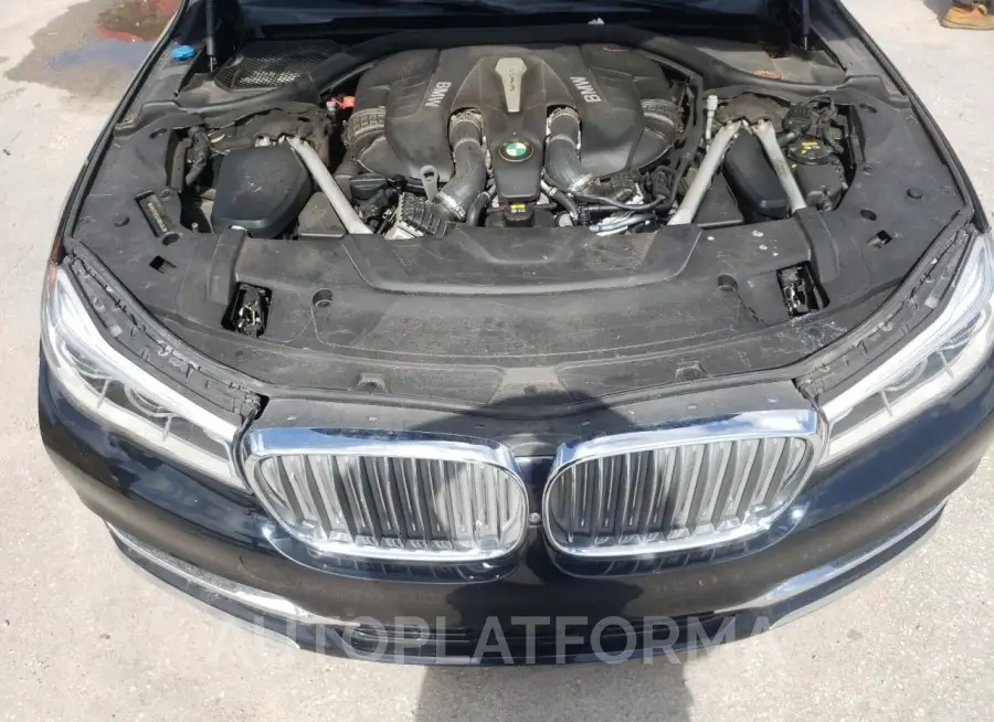 BMW 750 I 2018 vin WBA7F0C52JGM24063 from auto auction Copart