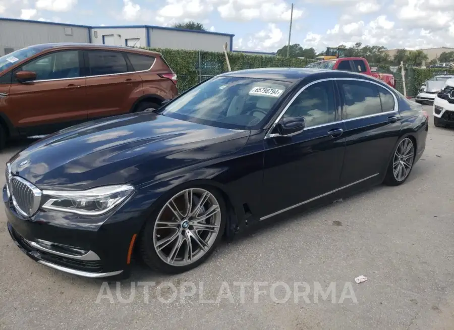 BMW 750 I 2018 vin WBA7F0C52JGM24063 from auto auction Copart