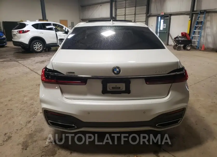 BMW 740 XI 2020 vin WBA7T4C04LGG62734 from auto auction Copart