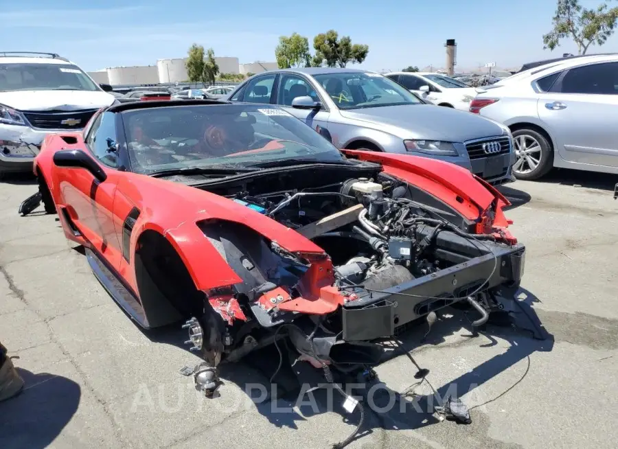 CHEVROLET CORVETTE Z 2019 vin 1G1YS2D67K5606630 from auto auction Copart