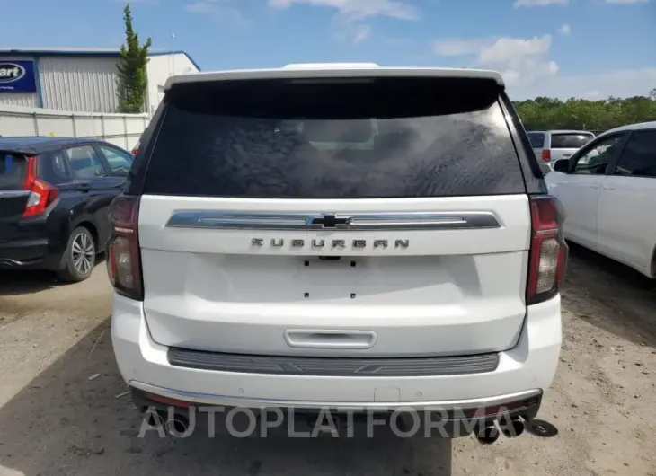 CHEVROLET SUBURBAN K 2021 vin 1GNSKGKLXMR132940 from auto auction Copart