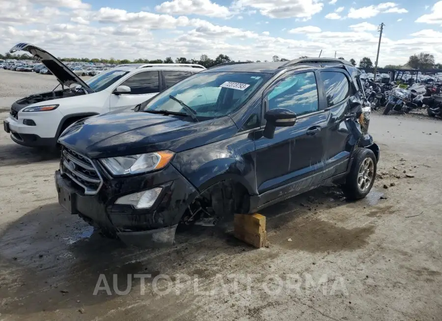 FORD ECOSPORT S 2018 vin MAJ3P1TE8JC234897 from auto auction Copart