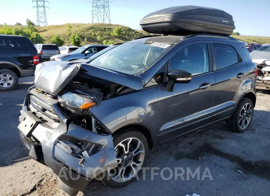 FORD ECOSPORT S 2020 vin MAJ6S3JL2LC356537 from auto auction Copart