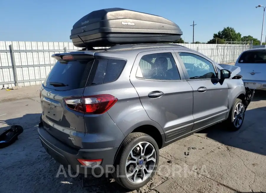 FORD ECOSPORT S 2020 vin MAJ6S3JL2LC356537 from auto auction Copart