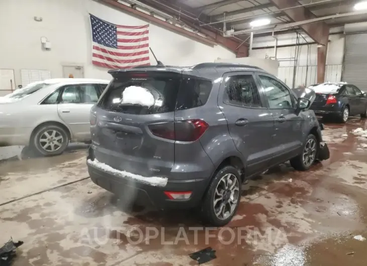 FORD ECOSPORT S 2020 vin MAJ6S3JL4LC391578 from auto auction Copart