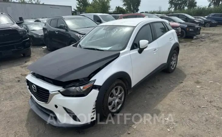 MAZDA CX-3 SPORT 2016 vin JM1DKBB79G0103137 from auto auction Copart