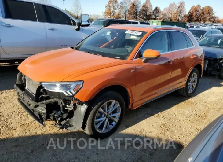 AUDI Q3 PREMIUM 2022 vin WA1EECF38N1148662 from auto auction Copart