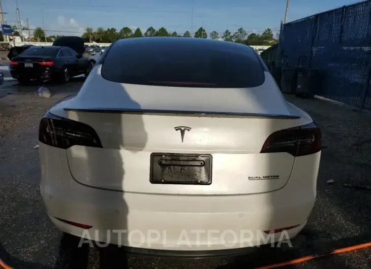 TESLA MODEL 3 2020 vin 5YJ3E1EC8LF791861 from auto auction Copart