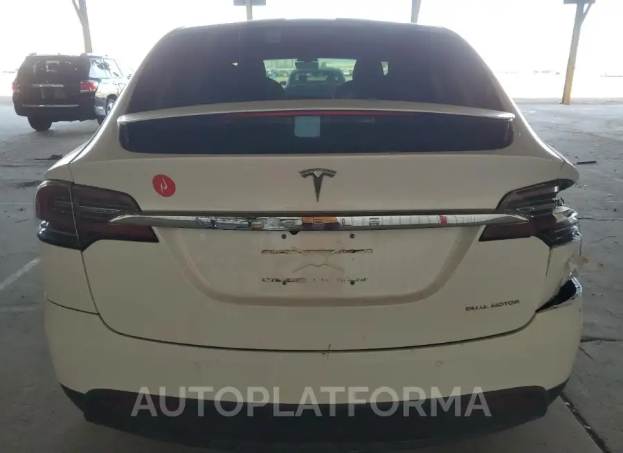 TESLA MODEL X 2021 vin 5YJXCBE24MF323356 from auto auction Copart