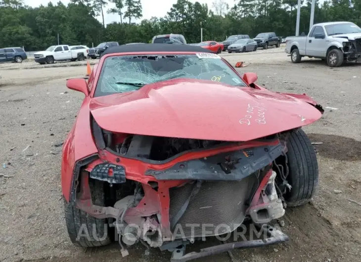 CHEVROLET CAMARO LT 2015 vin 2G1FD3D38F9297501 from auto auction Copart